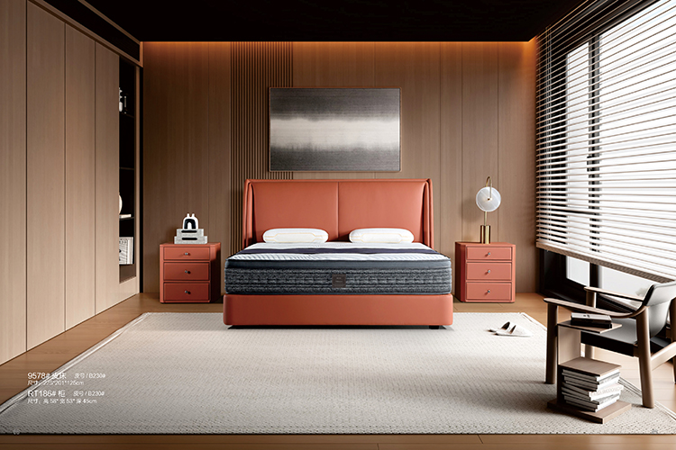 进口床垫配套床俱9587