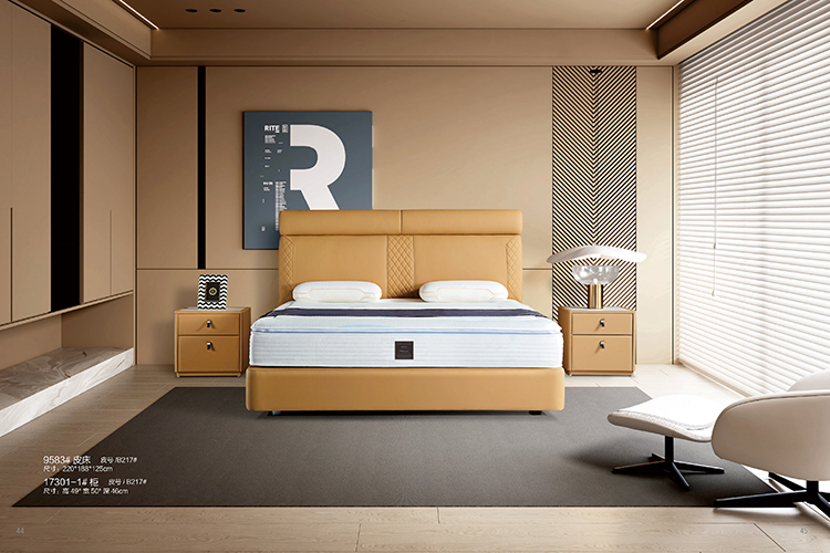 进口床垫配套床俱9583