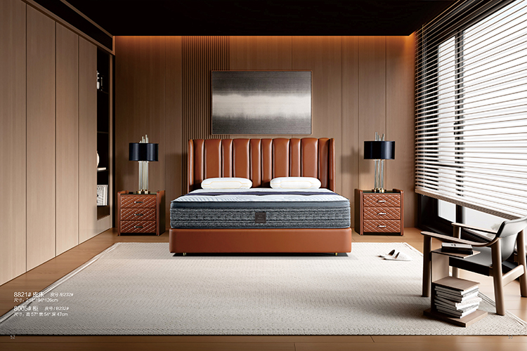 进口床垫配套床俱8821