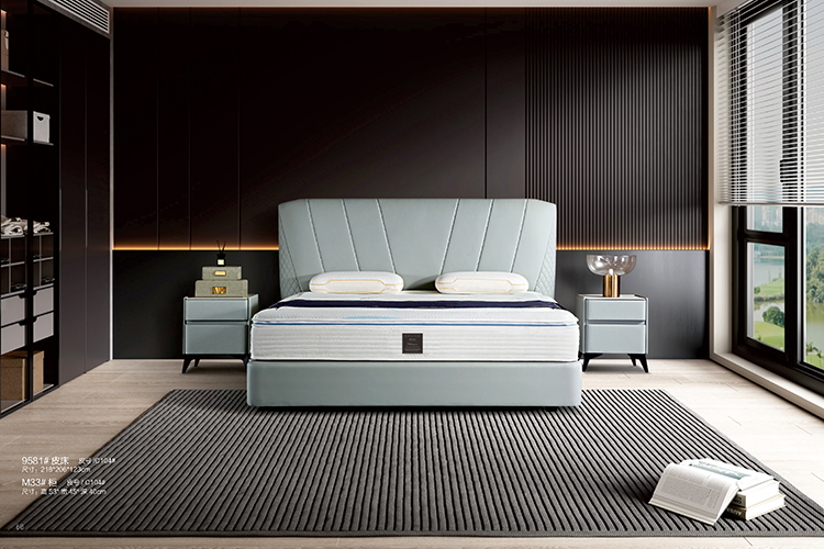 进口床垫配套床俱9581