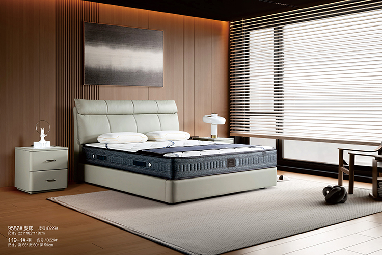 进口床垫配套床俱9582