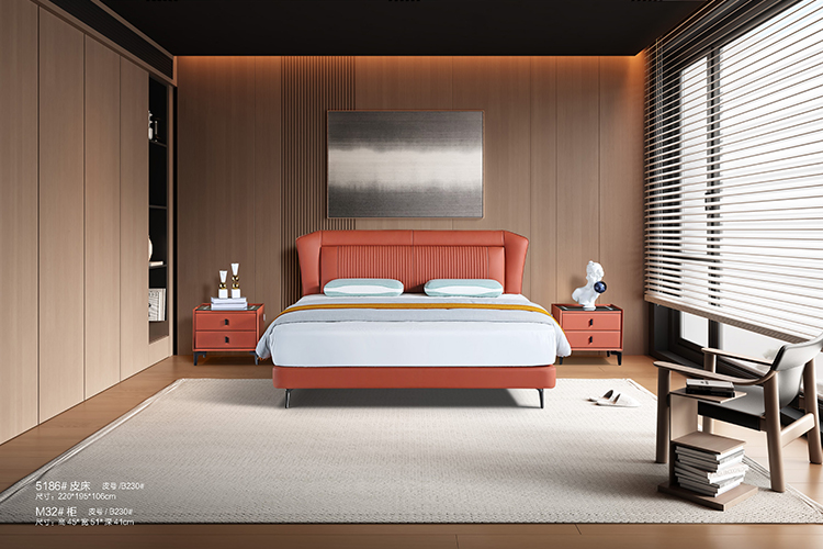 进口床垫配套床俱5186